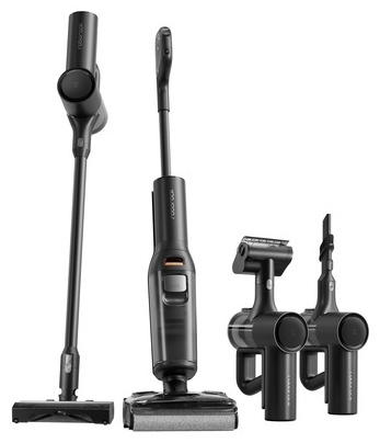 Пылесос Roborock F25 ACE Combo, черный