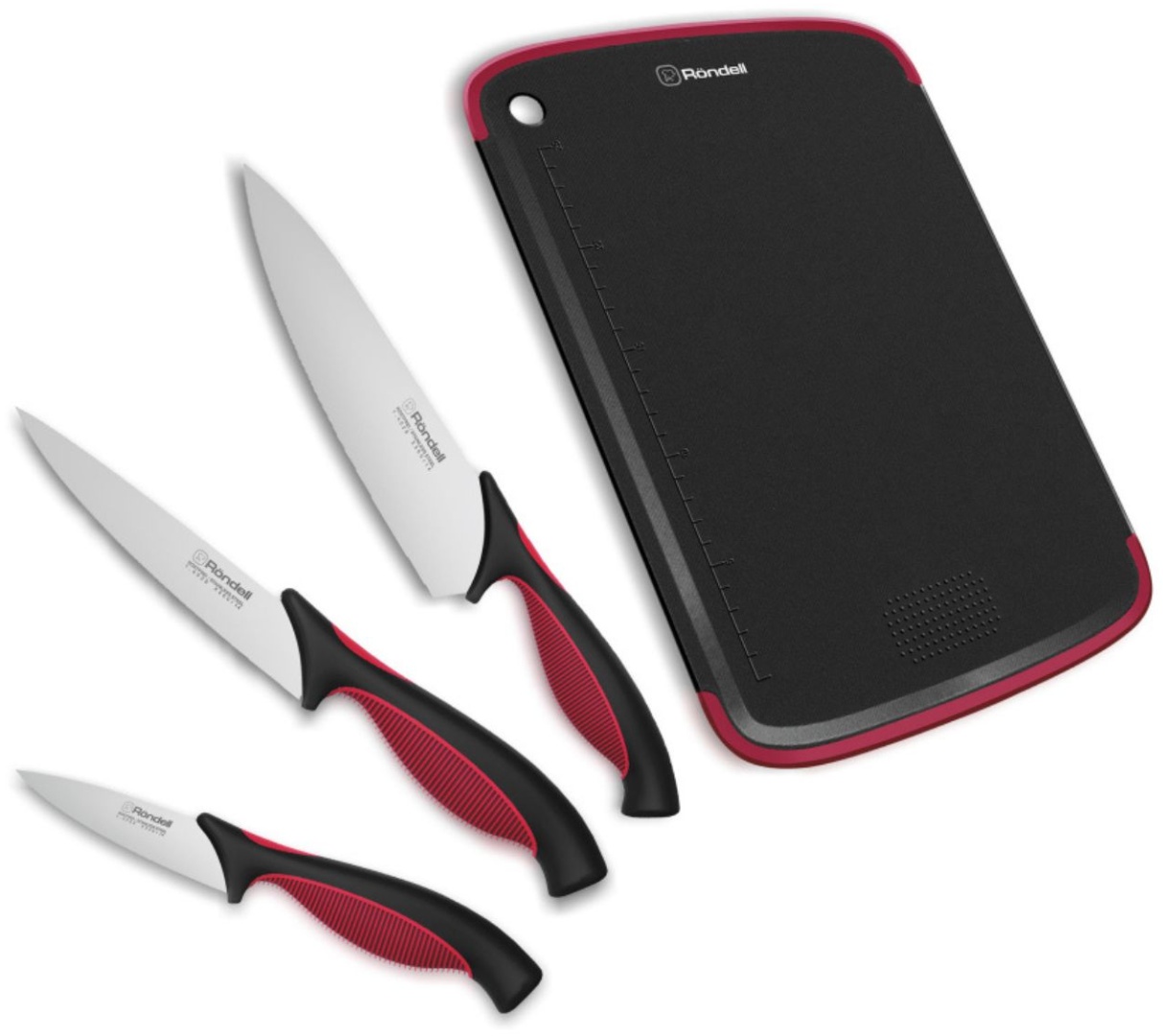 Набор ножей Rondell RD-1891, лезвие: нержавеющая сталь 3 шт