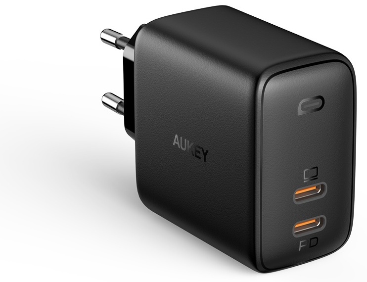 Зарядное устройство Aukey PA-B4 USB Type-C черный