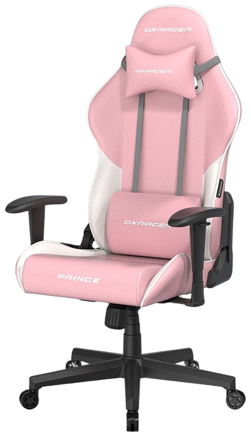 Игровое кресло DXRacer Prince GC/LPF24LTC/PW, белый, розовый