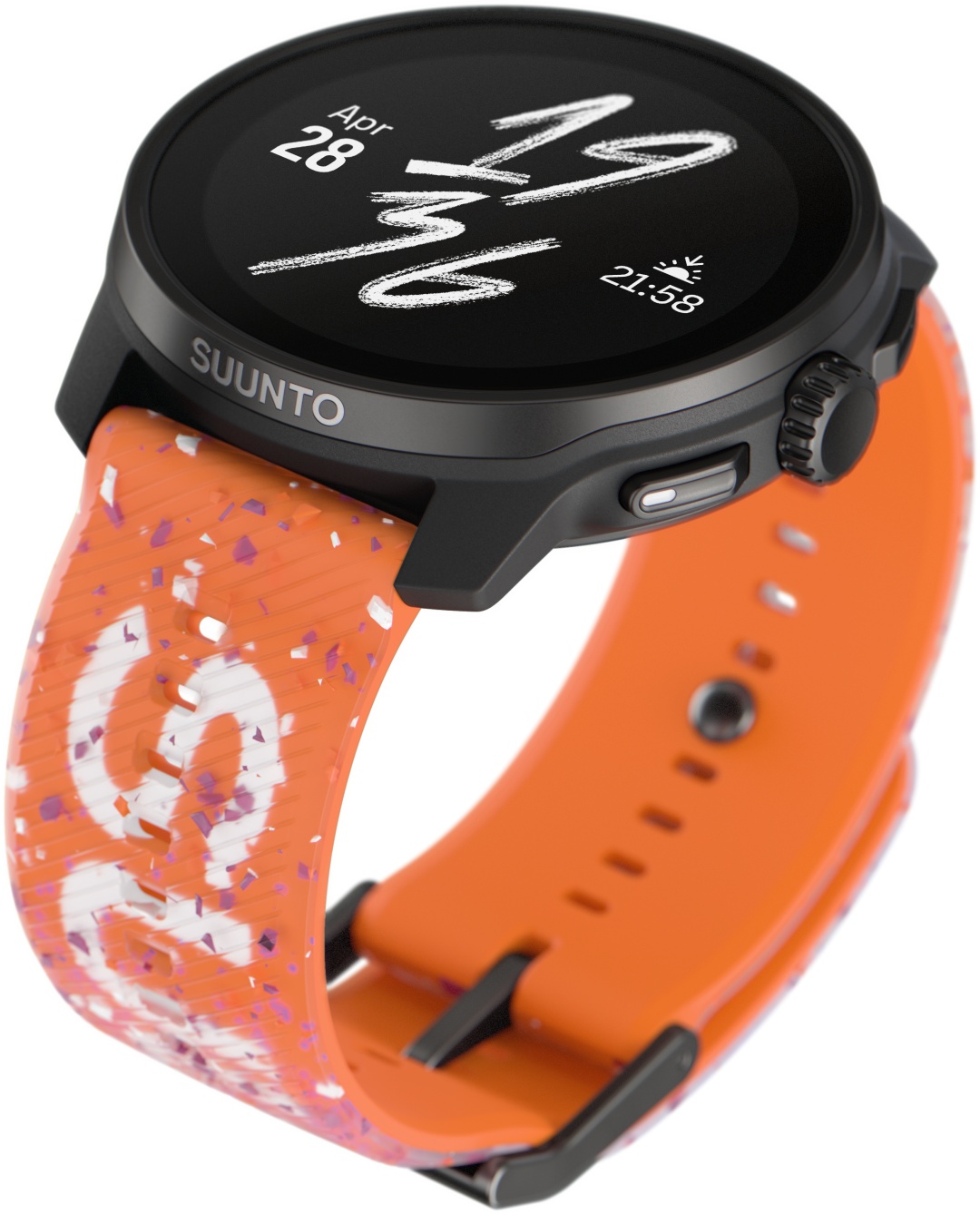Смарт-часы Suunto RACE S POWER ORANGE (SS051016000) 45 мм черный-оранжевый