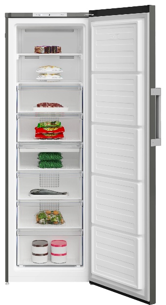 Морозильник BEKO B1RFNK312G 312 л серый