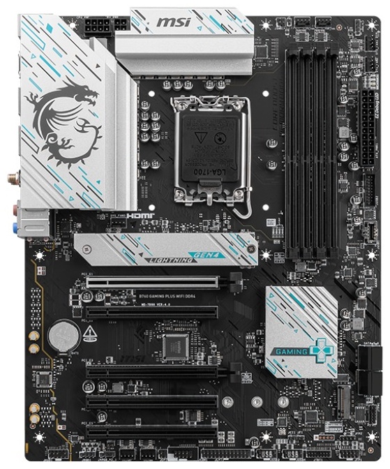 Материнская плата MSI B760 GAMING PLUS WIFI DDR4