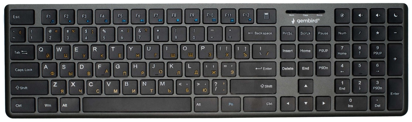 Клавиатура Gembird KB-8460 серый