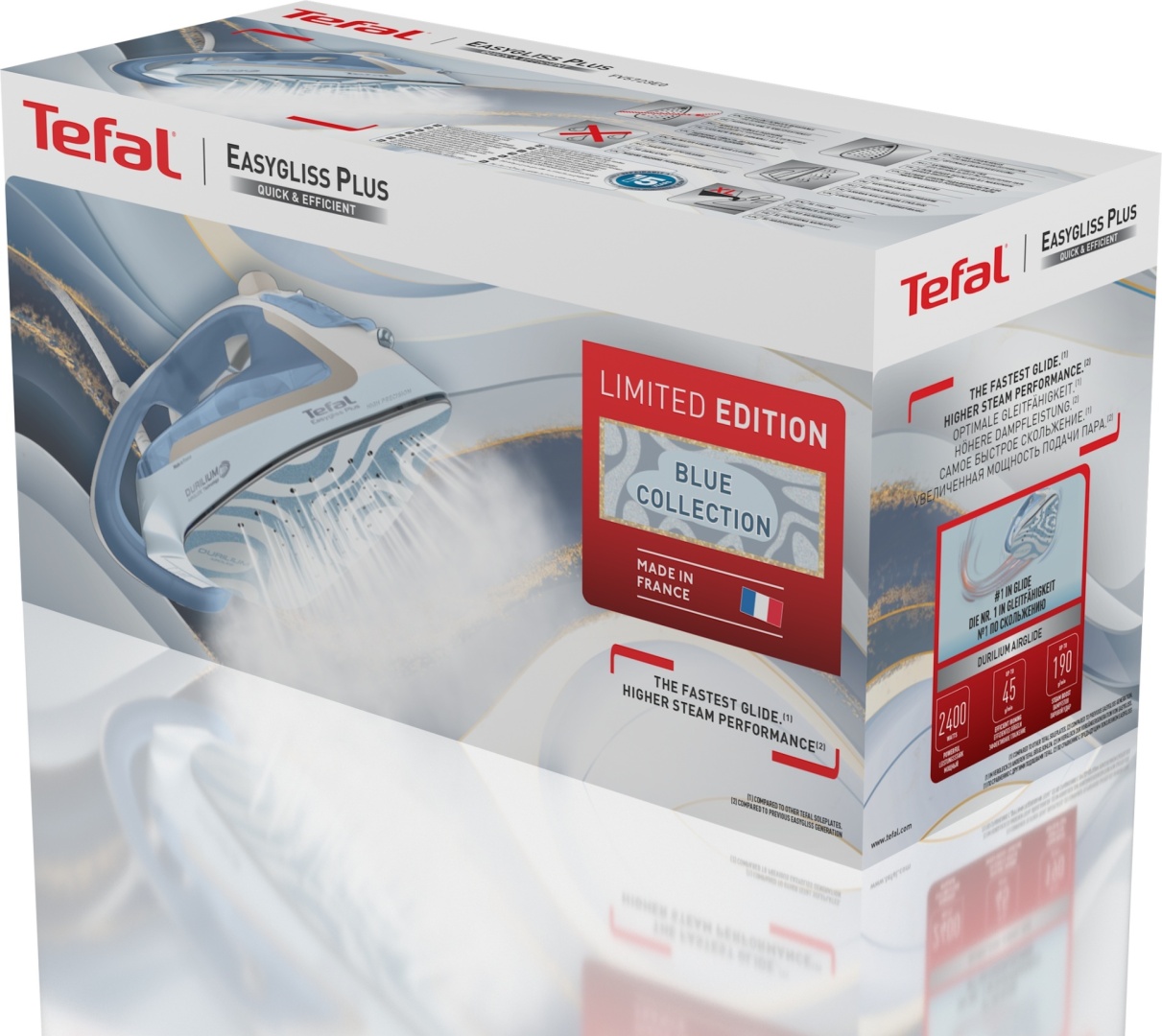 Утюг Tefal FV5723E0, сине-белый