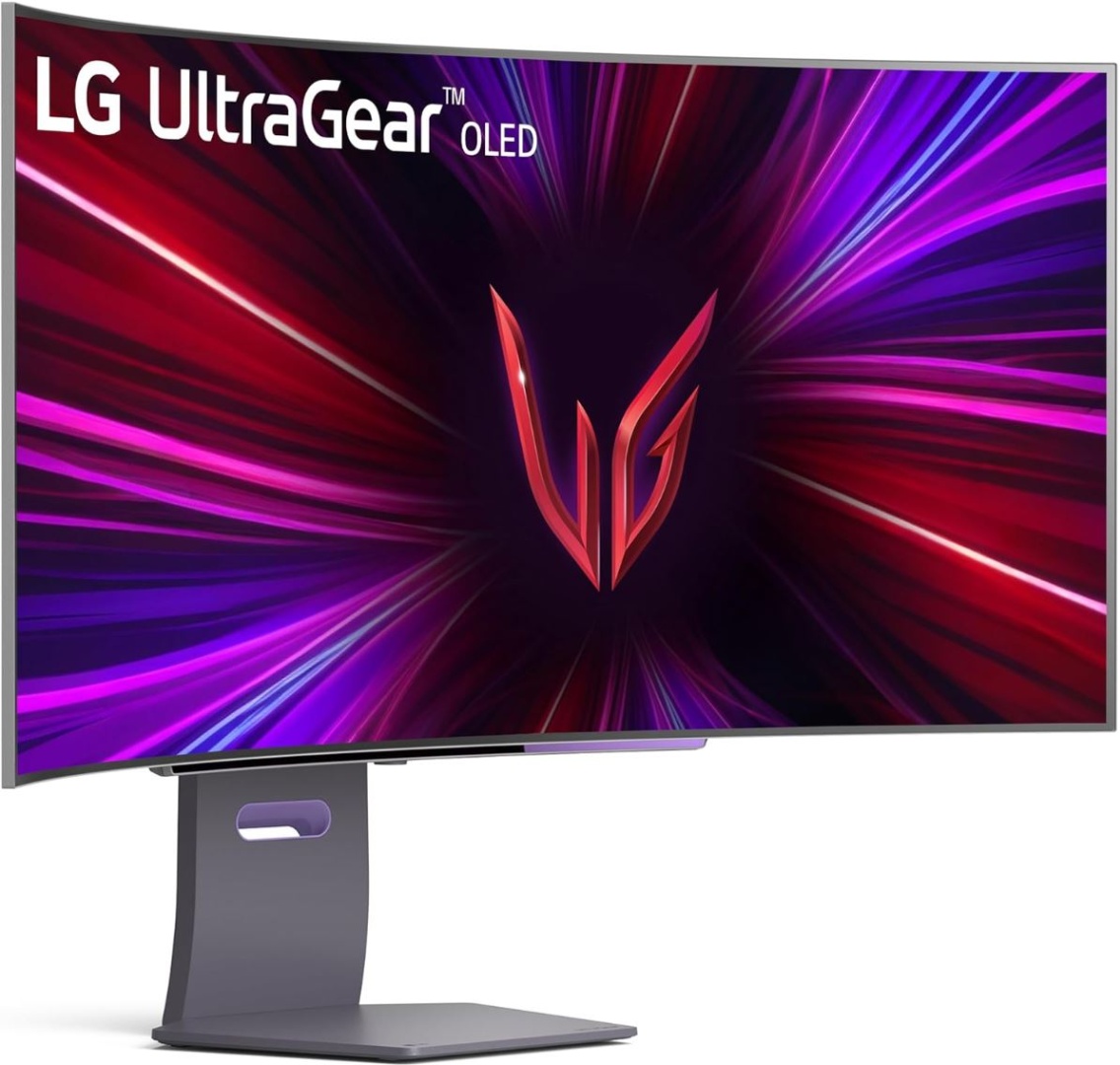 Монитор 44.5&quot; LG 45GS95QE-B черный