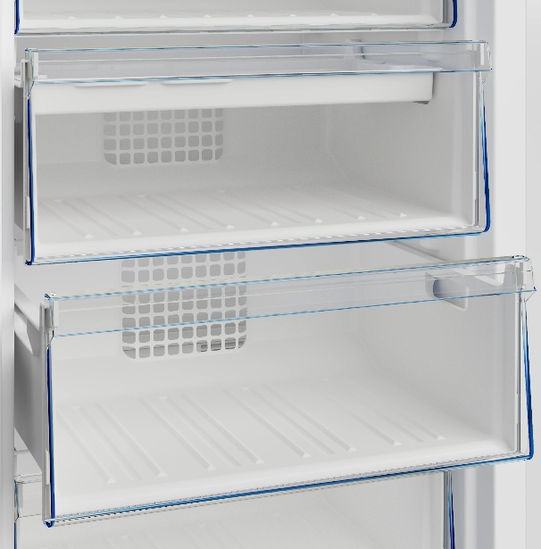 Морозильник BEKO B1RFNK312G 312 л серый