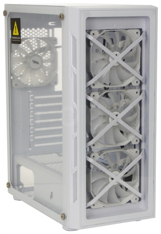 Корпус 1STPLAYER XP-G-WH-4F7-W белый