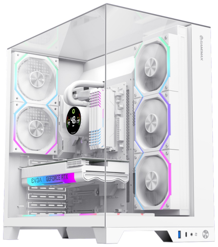 Корпус Game Max Infinity Pro WH White без Б/П белый