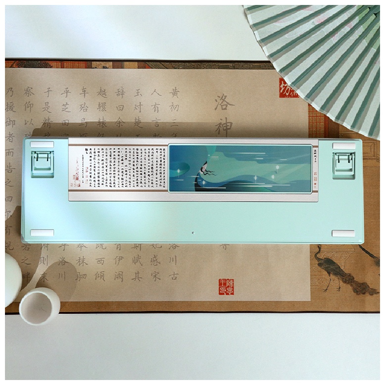 Клавиатура VARMILO Goddess LuoShen VA100 Kailh Prestige Voice голубой