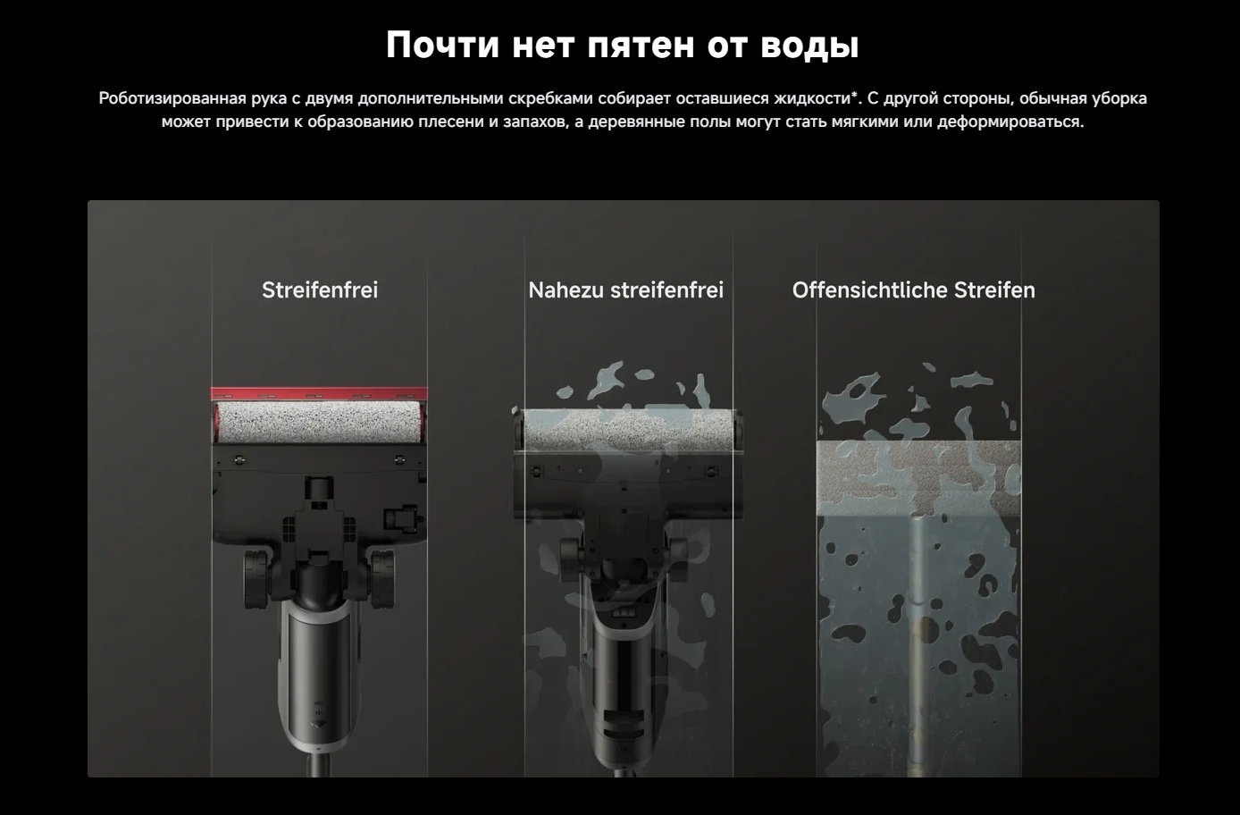 Пылесос DREAME H15 Pro Heat черный