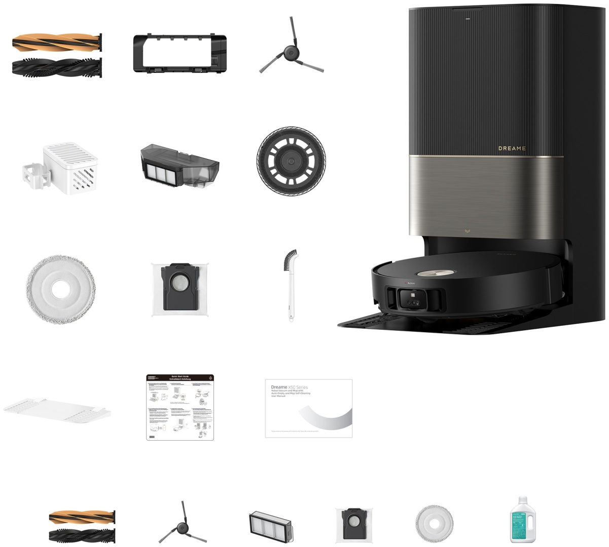 Робот-пылесос DREAME X50 Ultra Complete (RLX85CE-4) черный