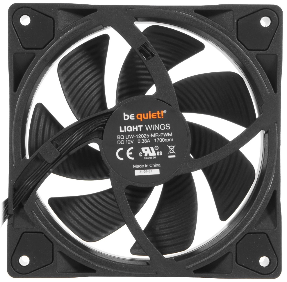 Вентилятор be quiet Bequiet! Light Wings LX 120mm PWM BL120