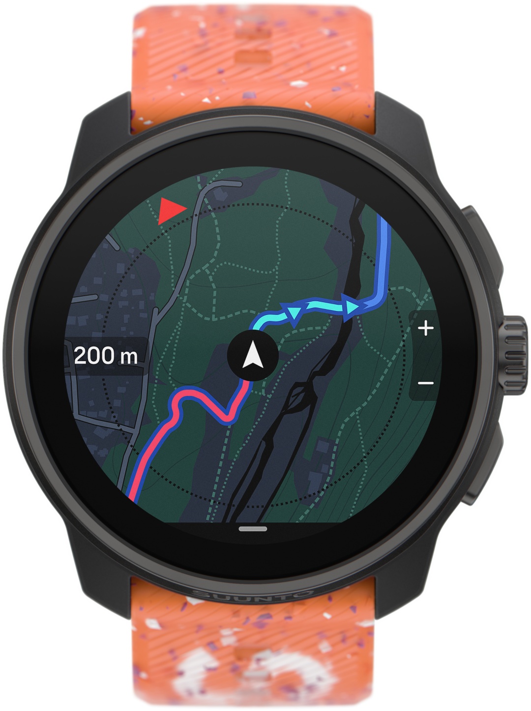 Смарт-часы Suunto RACE S POWER ORANGE (SS051016000) 45 мм черный-оранжевый