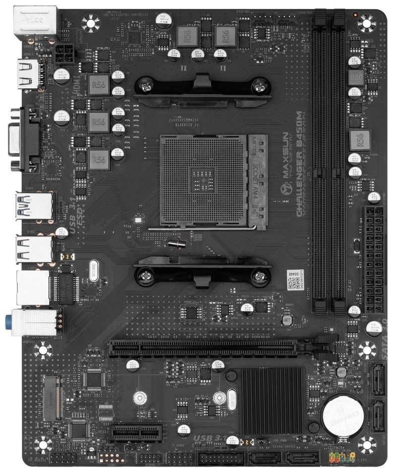 Материнская плата MAXSUN Challenger B450M