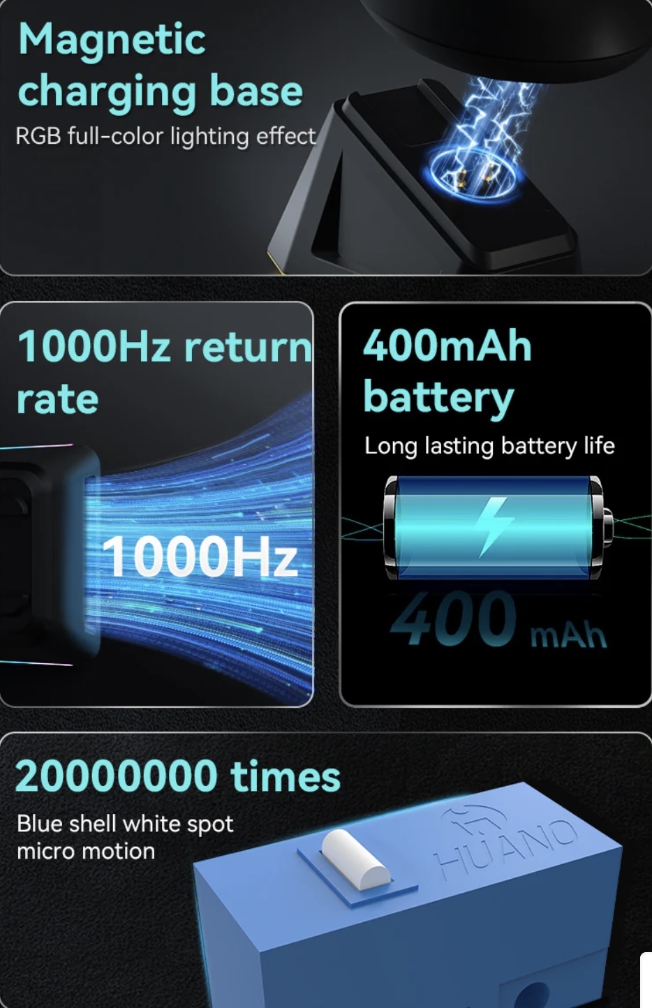 Мышь Ajazz AJ159P MC белый