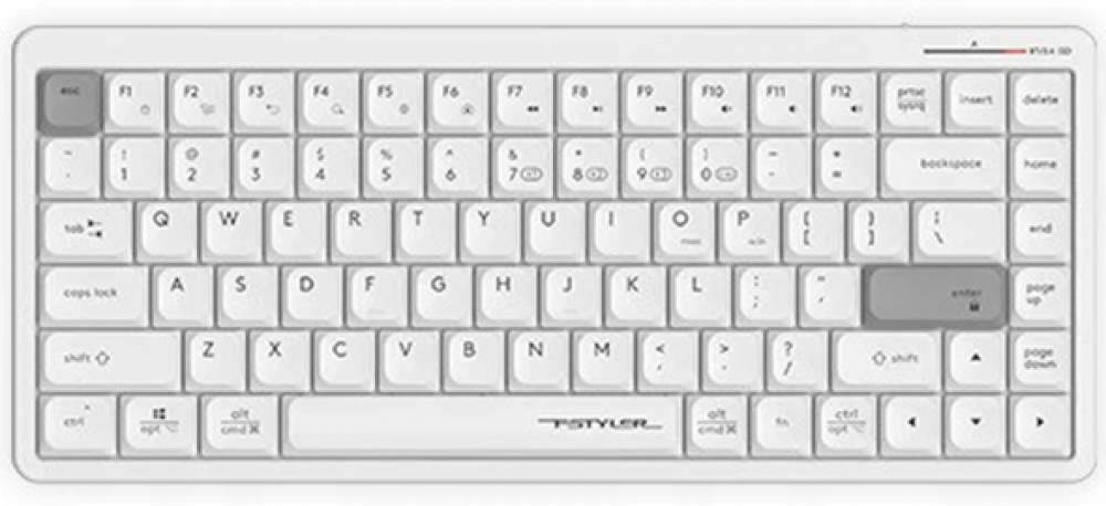 Клавиатура A4Tech Fstyler FBX53C белый