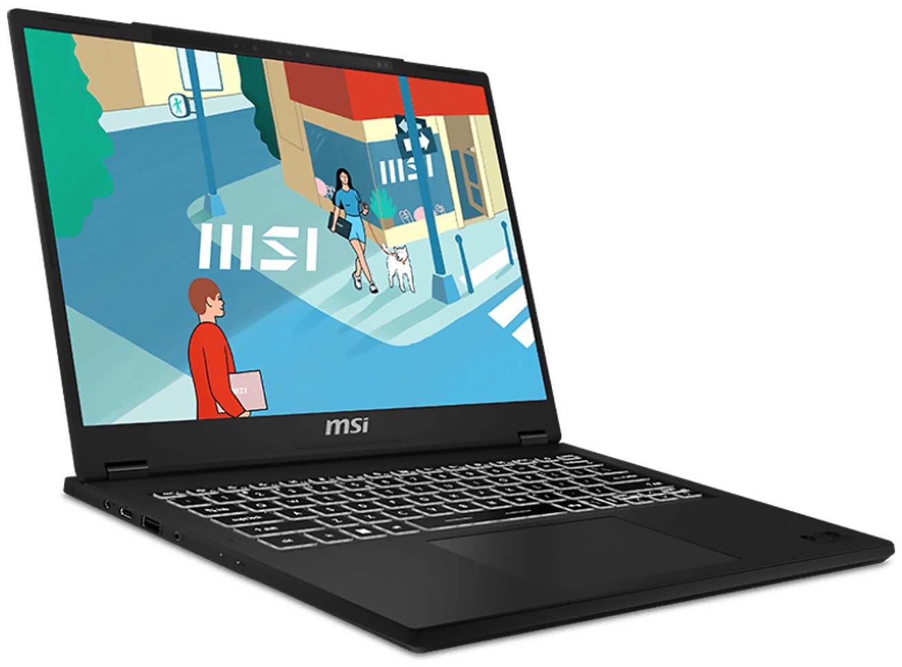 Ноутбук MSI Modern 14 H 14&amp;#34 D13MG-435XKZ  9S7-14L112-435
