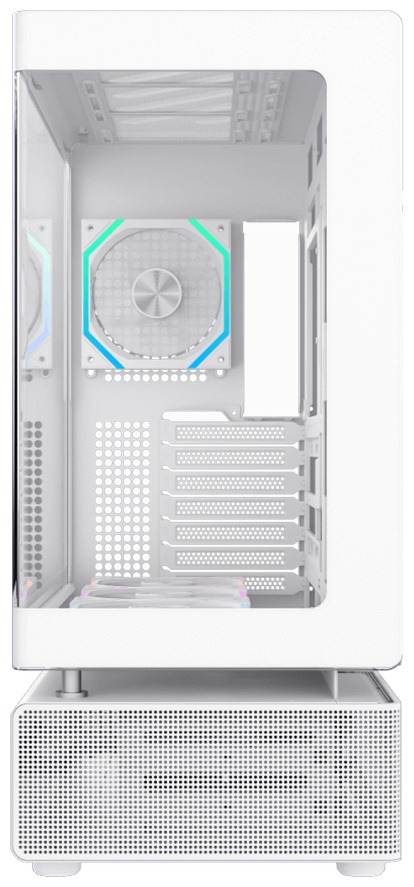 Корпус Game Max N80 WH White без Б/П белый