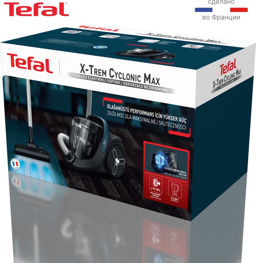 Пылесос Tefal TW7B70EA черный
