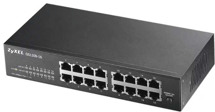 ZyXEL GS1100-16 черный