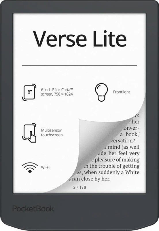 Электронная книга Pocket Book PB619-T-CIS, серая