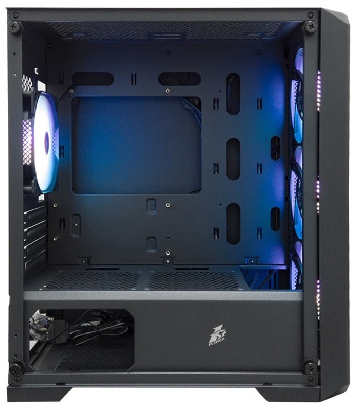 Корпус 1STPLAYER TRILOBITE T5-BK-4F7 черный
