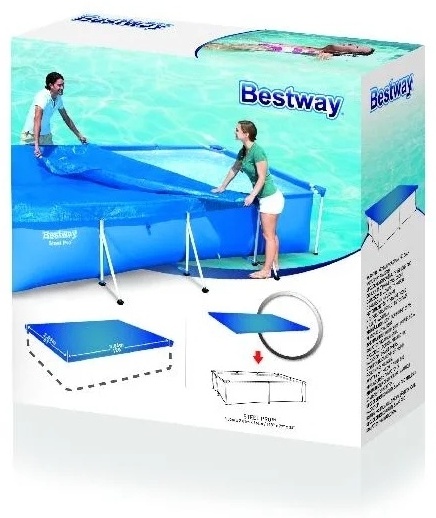 Тент Bestway 58106, тип бассейна: каркасный, 304x205 см
