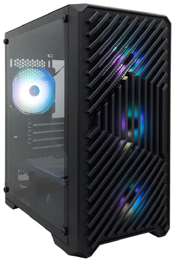 Корпус 1STPLAYER TRILOBITE T5-BK-4F7 черный