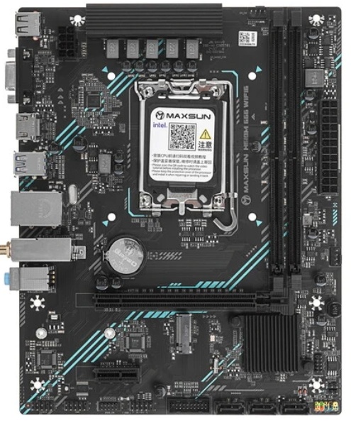 Материнская плата MAXSUN MS-H610M 666 WIFI6