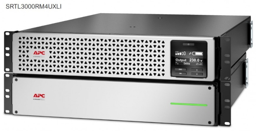 Источник бесперебойного питания APC by Schneider Electric SRTL3000RM4UXLI