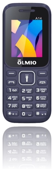 Мобильный телефон OLMIO A14 синий