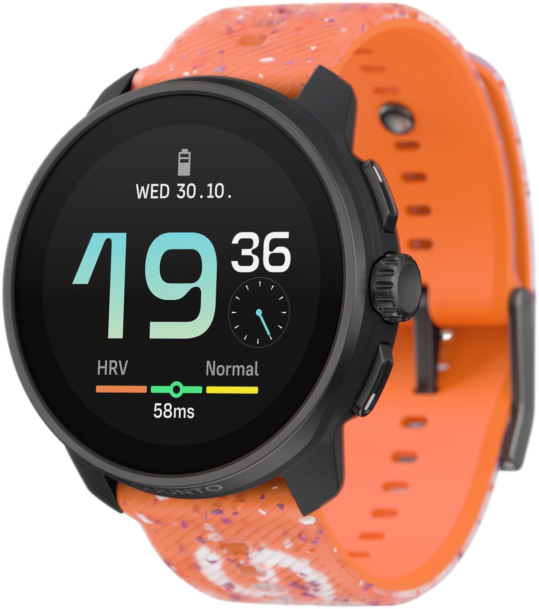 Смарт-часы Suunto RACE S POWER ORANGE (SS051016000) 45 мм черный-оранжевый