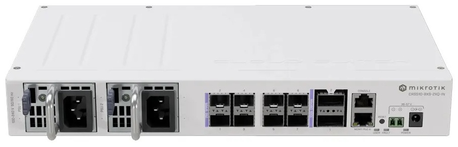 Коммутатор MikroTik CRS510-8XS-2XQ-IN