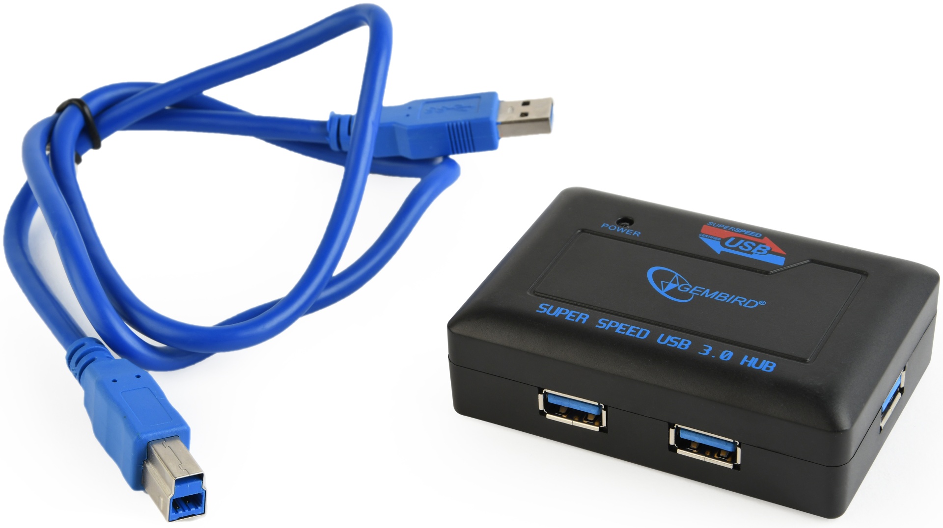 Док-станция Gembird UHB-C444 черный