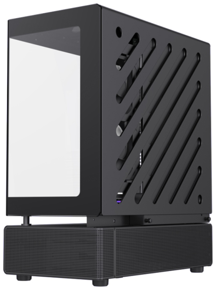 Корпус Game Max Gamemax N80 BK Black без Б/П черный