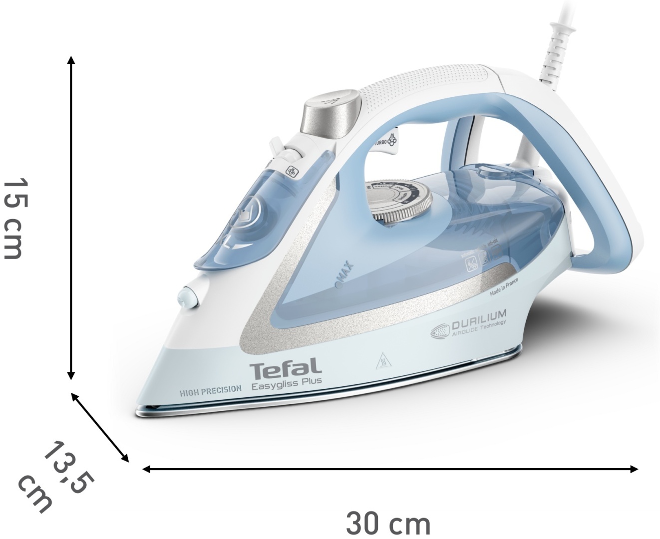 Утюг Tefal FV5723E0, сине-белый