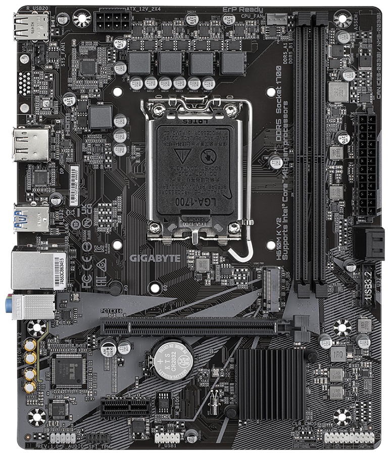 Материнская плата GIGABYTE H610M K V2