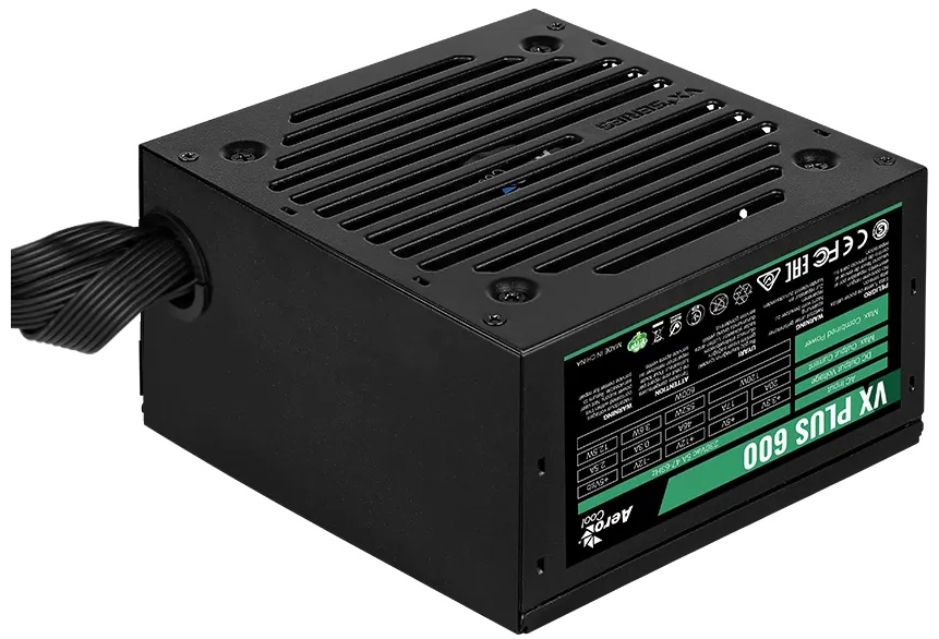 Блок питания AeroCool VX PLUS Stealth 600 ACPN-VS60NEY.12 550 Вт