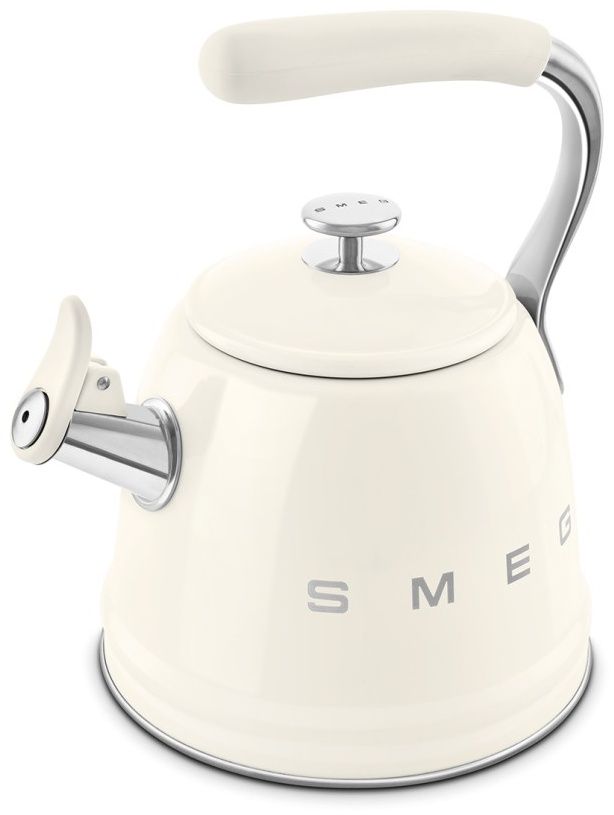 Чайник Smeg Стиль 50-х г.г. CKLW2001CR 2.3 л, алюминий, нержавеющая сталь