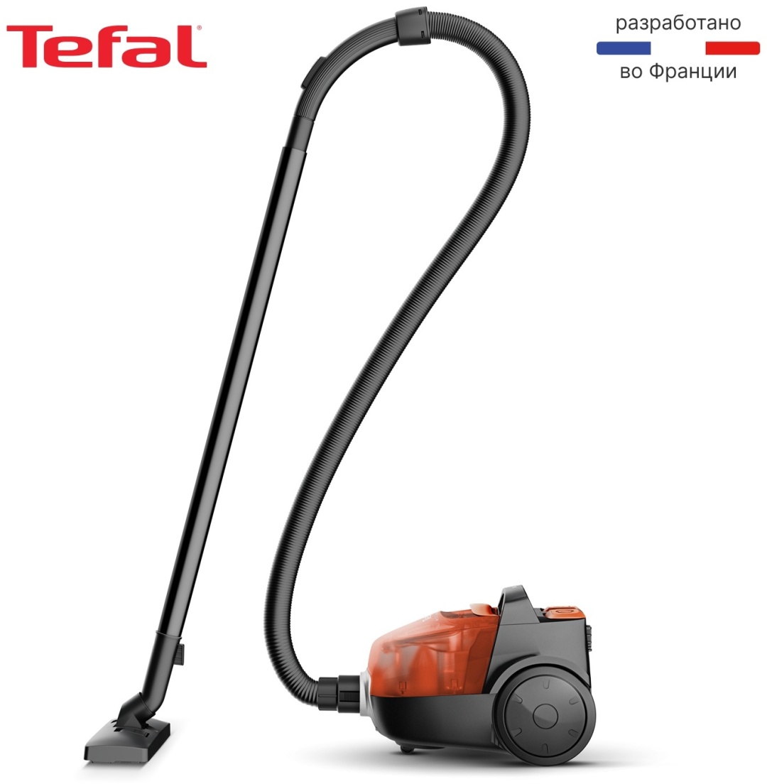 Пылесос Tefal TW3235EA оранжевый, черный