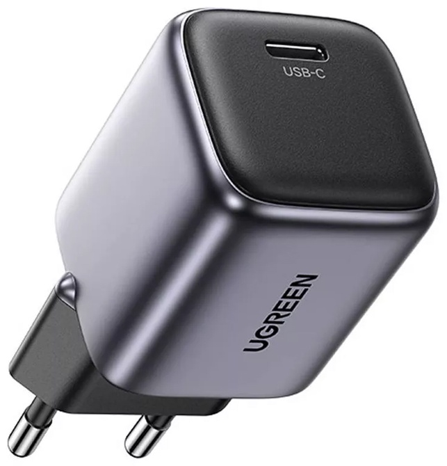 Зарядное устройство Ugreen CD318 USB Type-C серый
