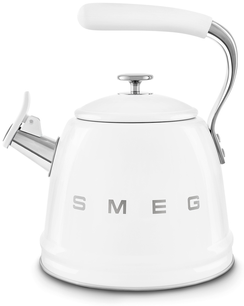 Чайник Smeg Стиль 50-х г.г. CKLW2001WH 2.3 л, нержавеющая сталь