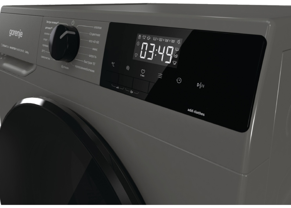 Стиральная машина Gorenje W2NHAI94APS/C серый