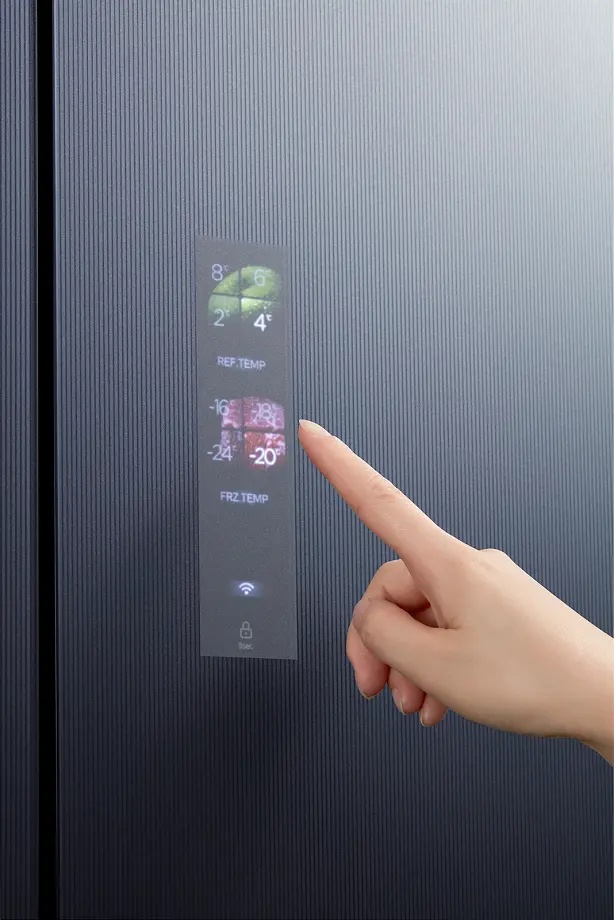 Холодильник Midea MDRF705BIE70 серый
