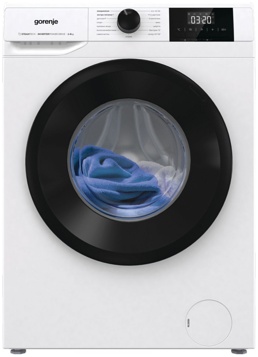 Стиральная машина Gorenje W3NGPI61SBSC белый