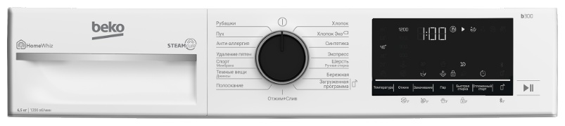 Стиральная машина BEKO B3WFR56H2WC белый