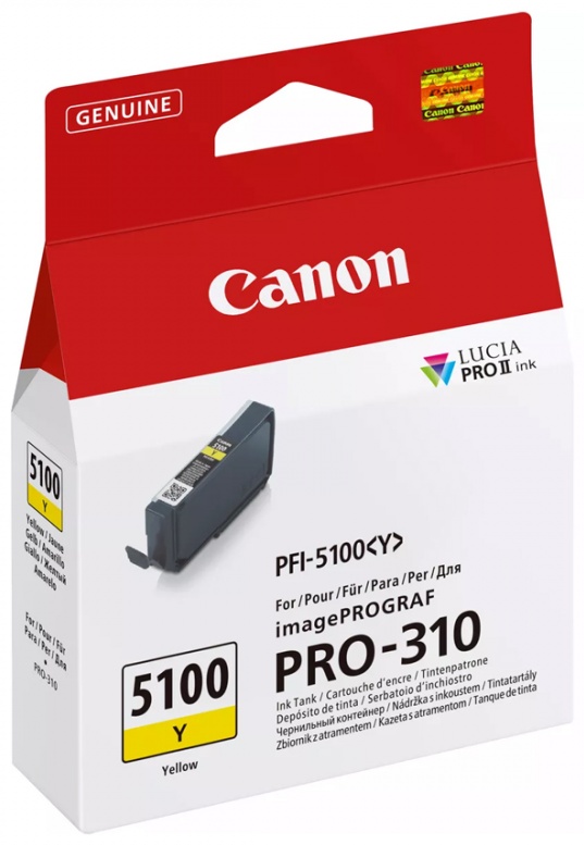 Картриджи Canon Canon PFI-5100 желтый (yellow)