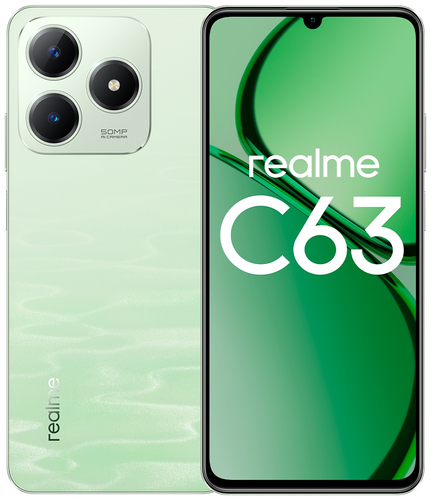 Смартфон Realme C63 8/256GB Green