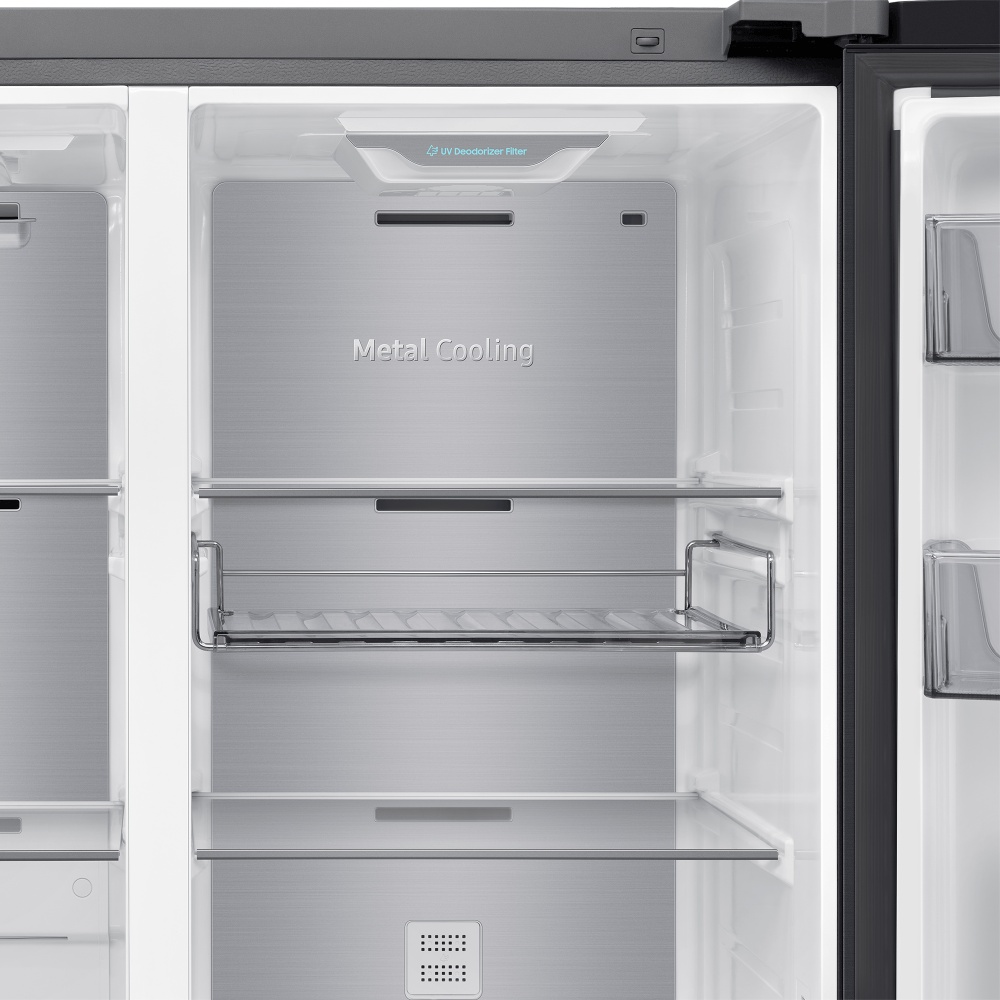 Холодильник Samsung Side-by-Side RS5000FC RS80F65J1FWT черный